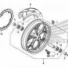 NC700X Переднее колесо