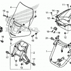 NC700X Передний обтекатель