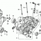 CRF450X Картер двигателя