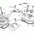 VT750C2B Крышка головки цилиндров