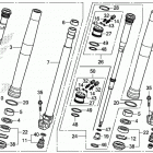 CRF250R Передняя вилка