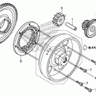 CB1100CA Муфта стартера