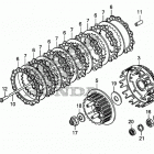 XR650L Сцепление