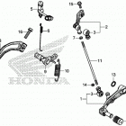 CRF1000A Педали