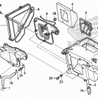 CRF150F Воздушный фильтр