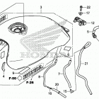 CB1100CA Топливный бак и насос