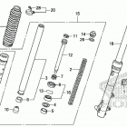 CRF150F Передняя вилка