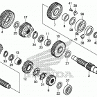 CRF250R Трансмиссия