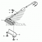 CRF250X Фонарь