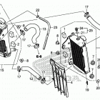 CRF250R Радиатор