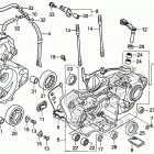 CRF250X Картер двигателя