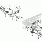 CRF125FB Подножки