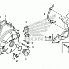 NC700X Крышка генератора