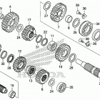 CRF250X Трансмиссия
