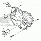 VFR1200X Крышка картера правая