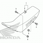 CRF150F Сиденье