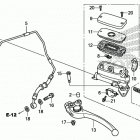 CB1100CA Цилиндр сцепления