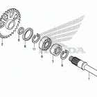 CRF250R Валансирный вал