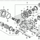 VT750C2B Side gear case