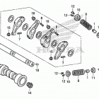 NC700X Распределительный вал и клапана
