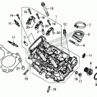 CRF1000A Головка цилиндров