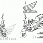 NC700X Наклейки