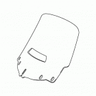 GL1800 Vented windshield (tall)