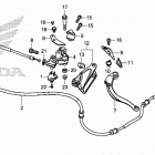CRF1000A Parking brake lever