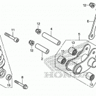 NC700X Задние амортизаторы