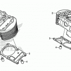 VT750C2B Цилиндры