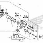 NC700X Задний суппорт