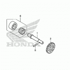 CRF250X Масляный насос