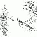 GL1800B Задние амортизаторы