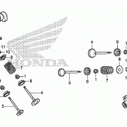 GL1800 Распределительный вал и клапана