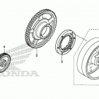 VFR1200X Муфта стартера