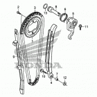 XR650L Цепь ГРМ