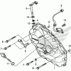 NC700X Крышка картера правая