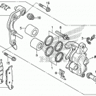 CRF250X Передний суппорт