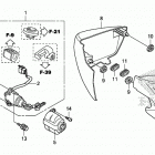 VT750C2B Боковые обтекатели