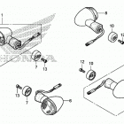 CB1100CA Задний фонарь