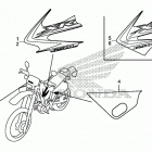 XR650L Наклейки