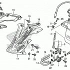 CRF250X Топливный бак
