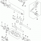 GSX,S1000A YA AZ Механизм  переключения передач