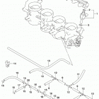 GSX,S750 Throttle body hose  /  joint (gsx-s750zl9 e33)