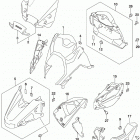 DL1000A,XA Cowling body