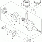 LT,F400F Коленвал
