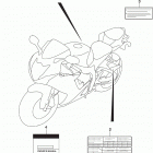 GSX,R600 Label (gsx-r600l9 e28)