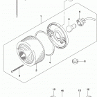 TU250X Задний фонарь