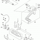 GSX1300RA Механизм  переключения передач