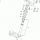 DL1000A,XA Steering stem (dl1000al9 e03)